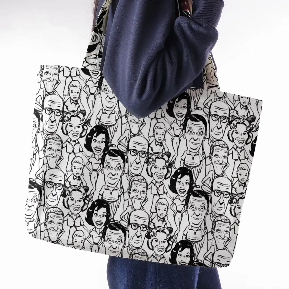 Vintage Dick Van Dyke Show Large Tote Bag - 2