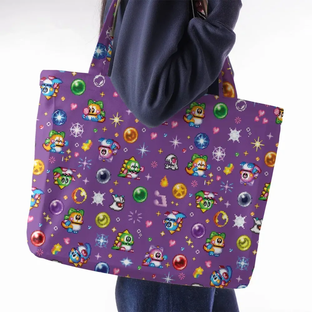 Bubble Bobble Classic Large Tote Bag - 2
