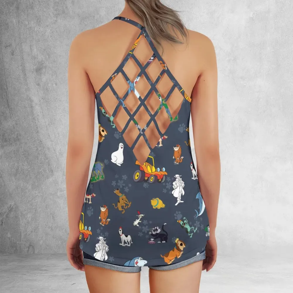 HB Scooby Clones Criss Cross Tank Top - 3