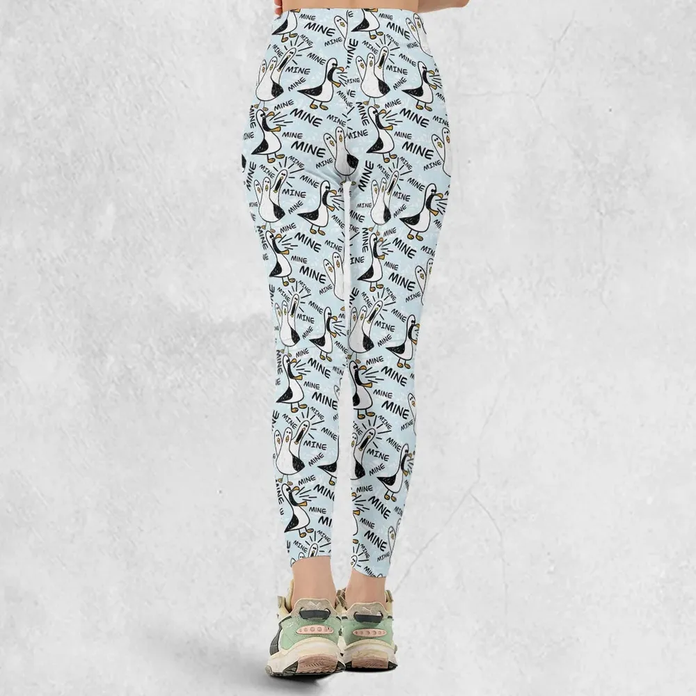 Mine Mine Mine Seagulls Legging - 3