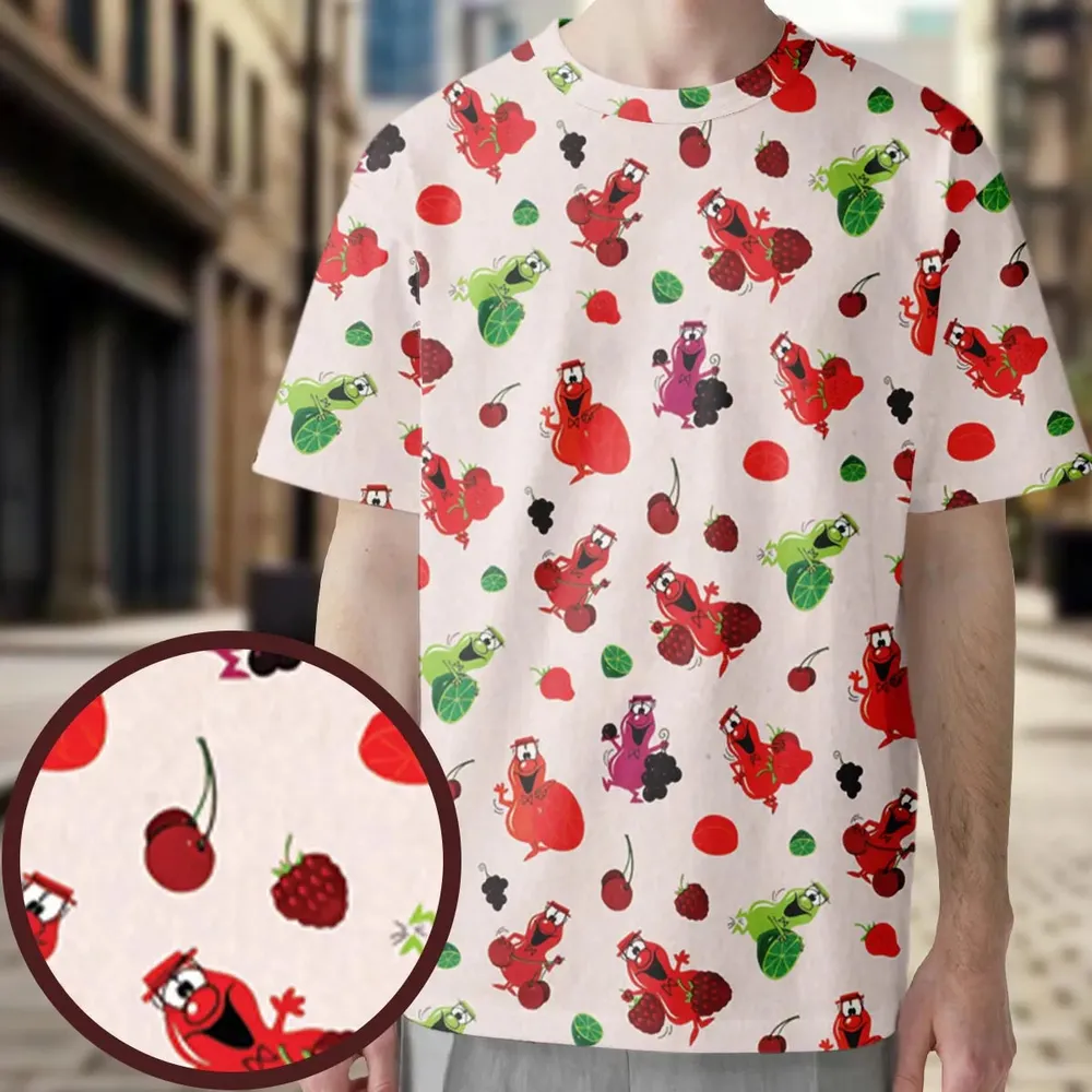 Meet Mr Wiggle All-Over Print Unisex T-Shirt - 3