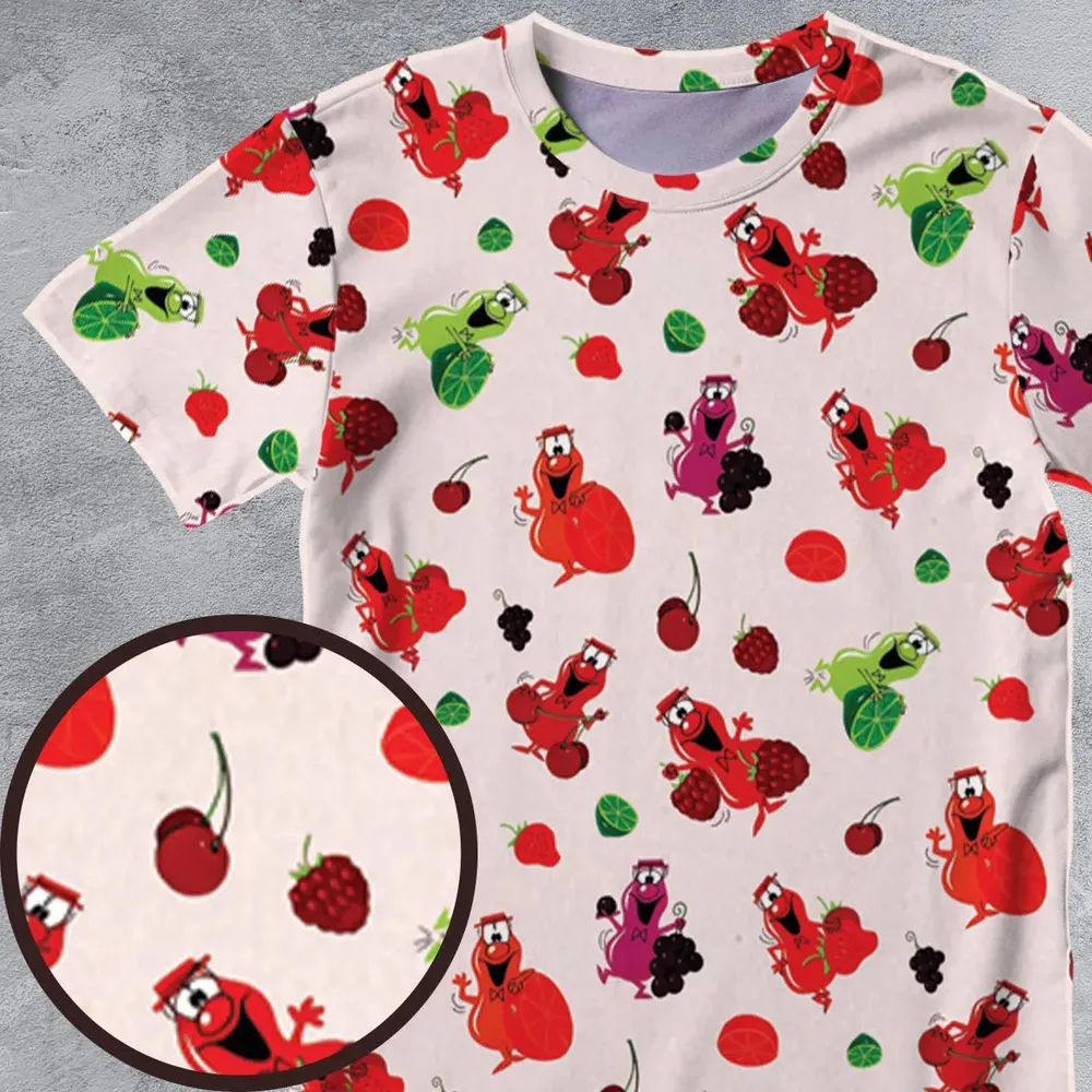 Meet Mr Wiggle All-Over Print Unisex T-Shirt - 4