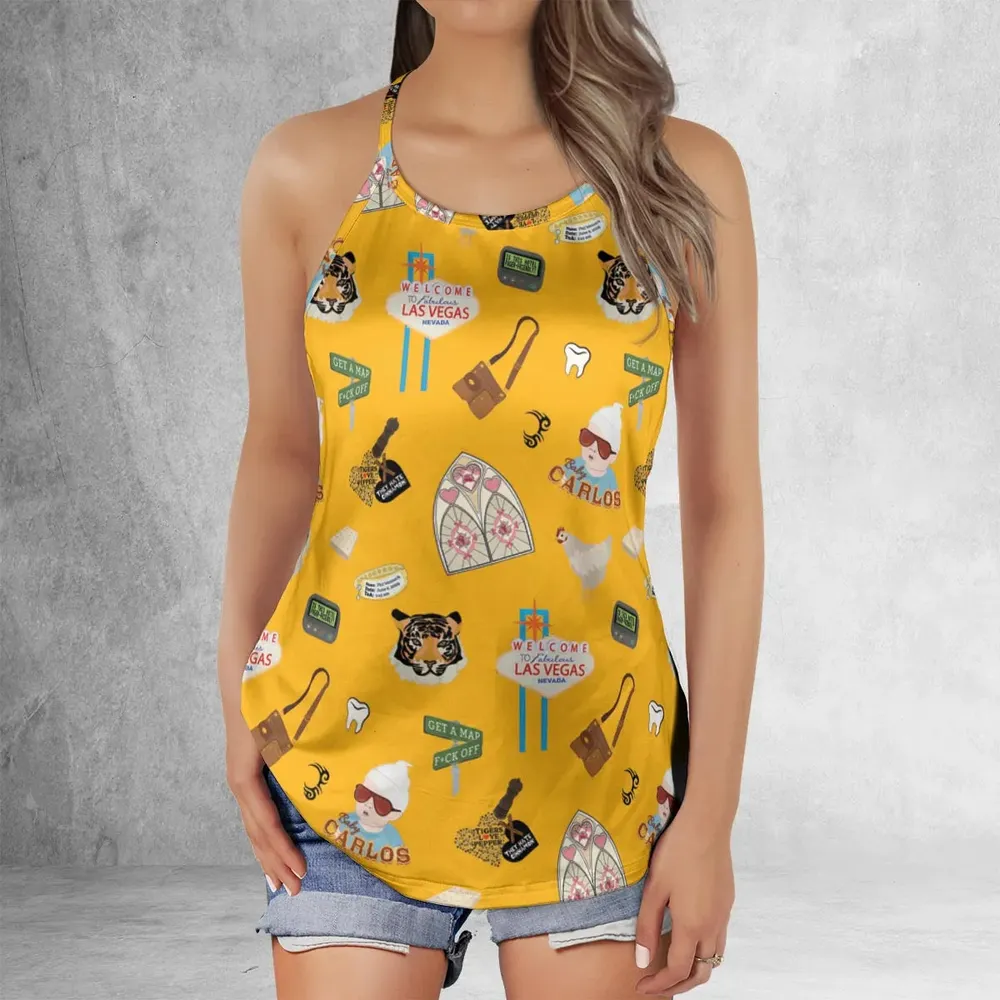 Where's Doug The Hangover Criss Cross Tank Top - 2