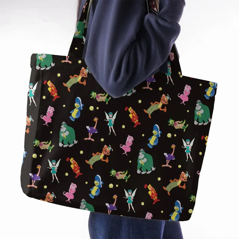 Willy's Vintage Charracters Large Tote Bag - 2