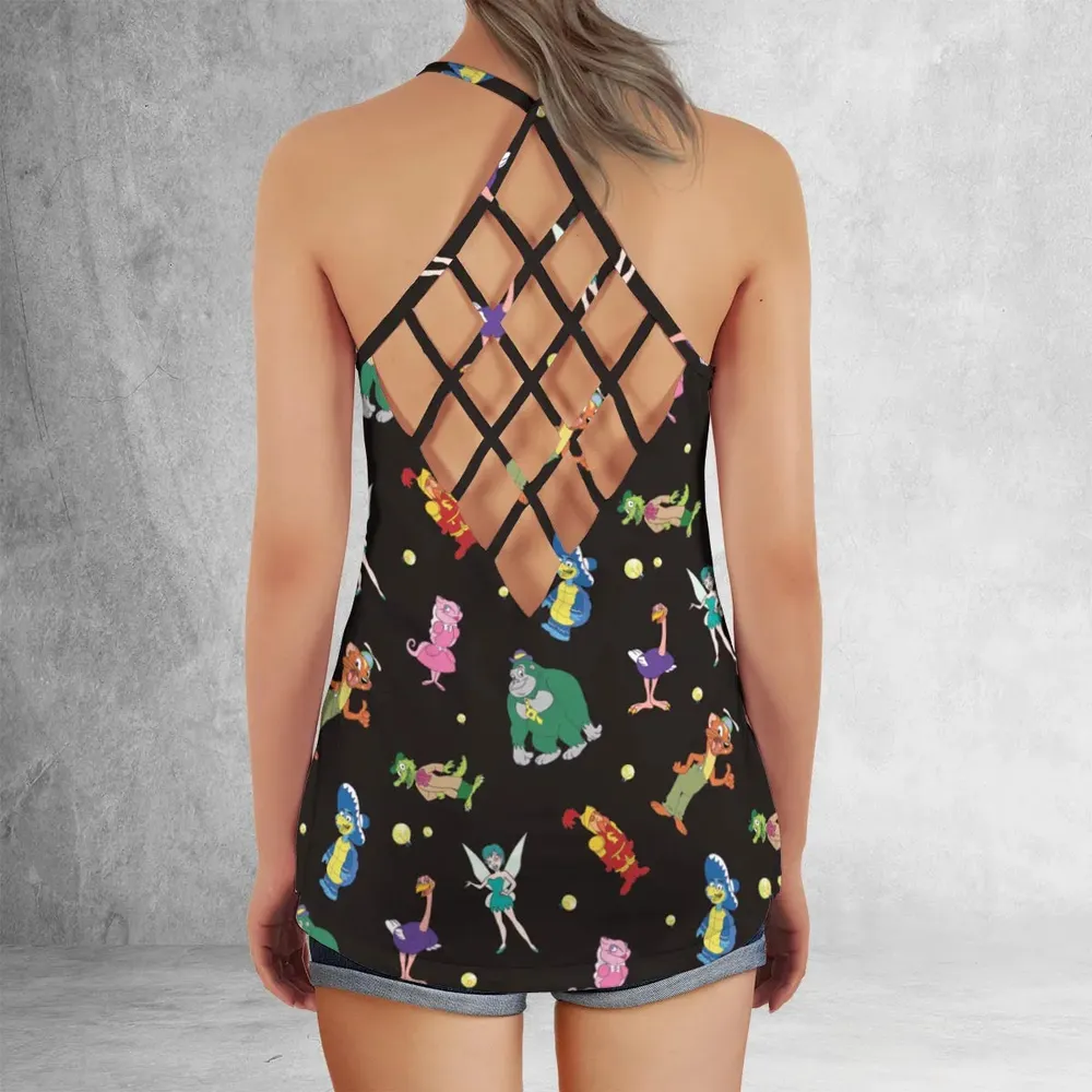 Willy's Vintage Charracters Criss Cross Tank Top - 3