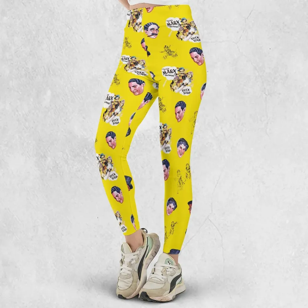 The Duck Soup The Marx Brothers Legging - 2