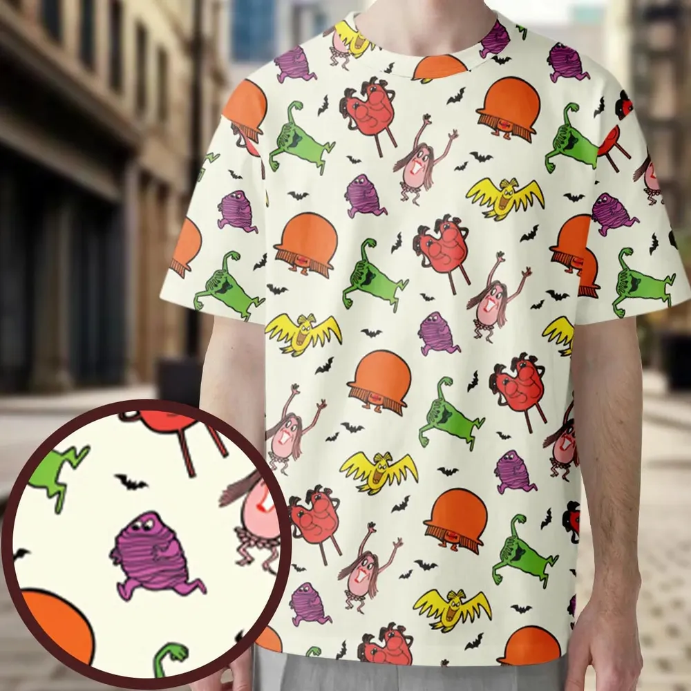 Little Monster All-Over Print Unisex T-Shirt - 3