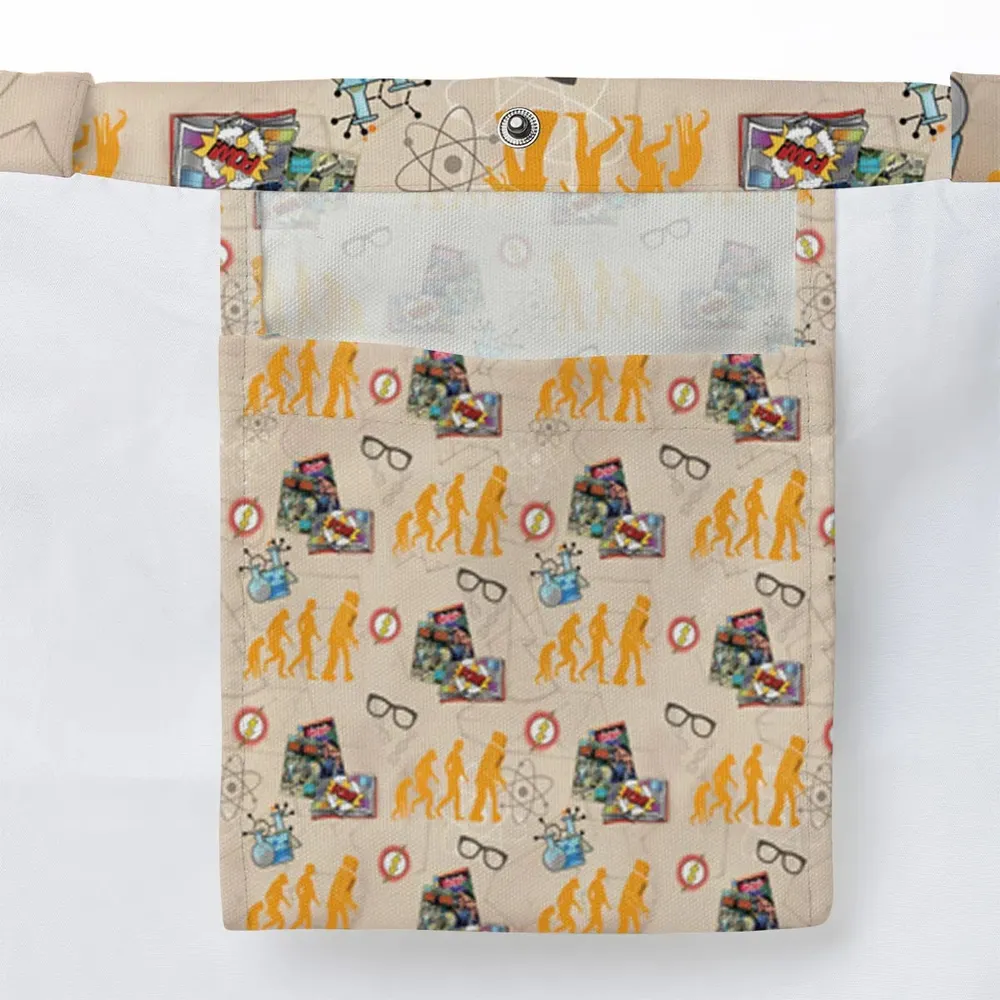 Geek Alert The Big Bang Theory Large Tote Bag - 3