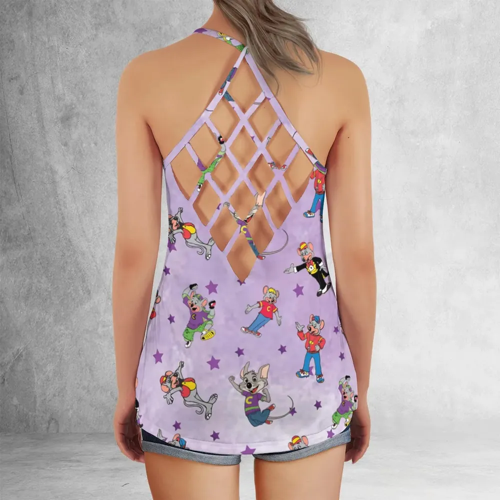 History Of Chuck Criss Cross Tank Top - 3