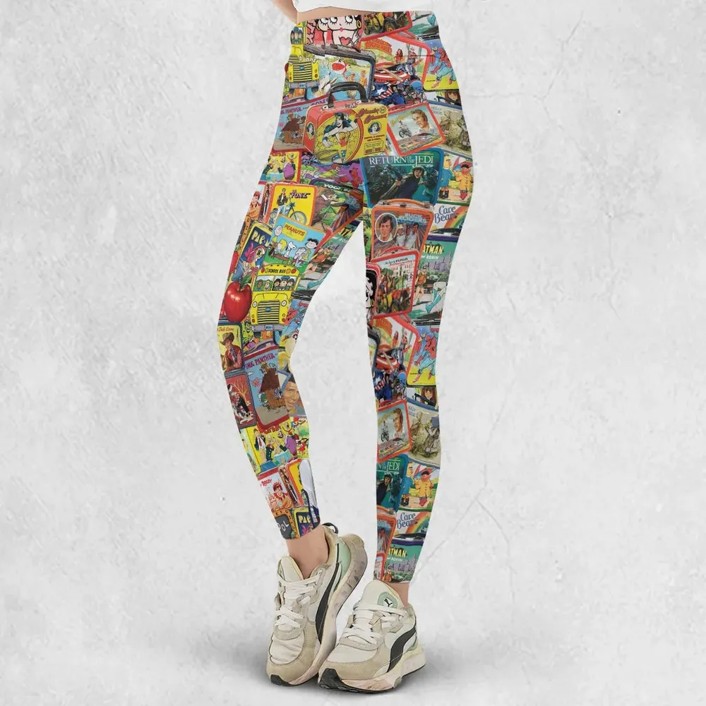 Retro Land TV Shows Legging - 2