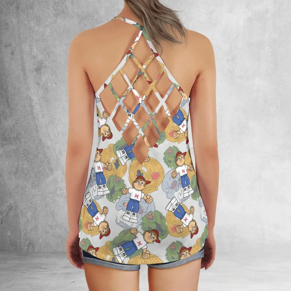 Mighty Max Monster Criss Cross Tank Top - 3