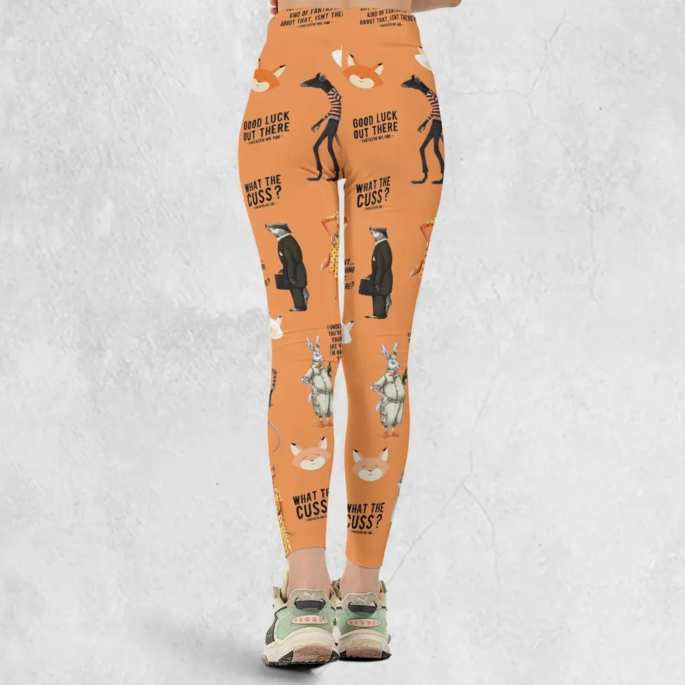 Cuss You Are Fantastic Mr. Fox Legging - 3