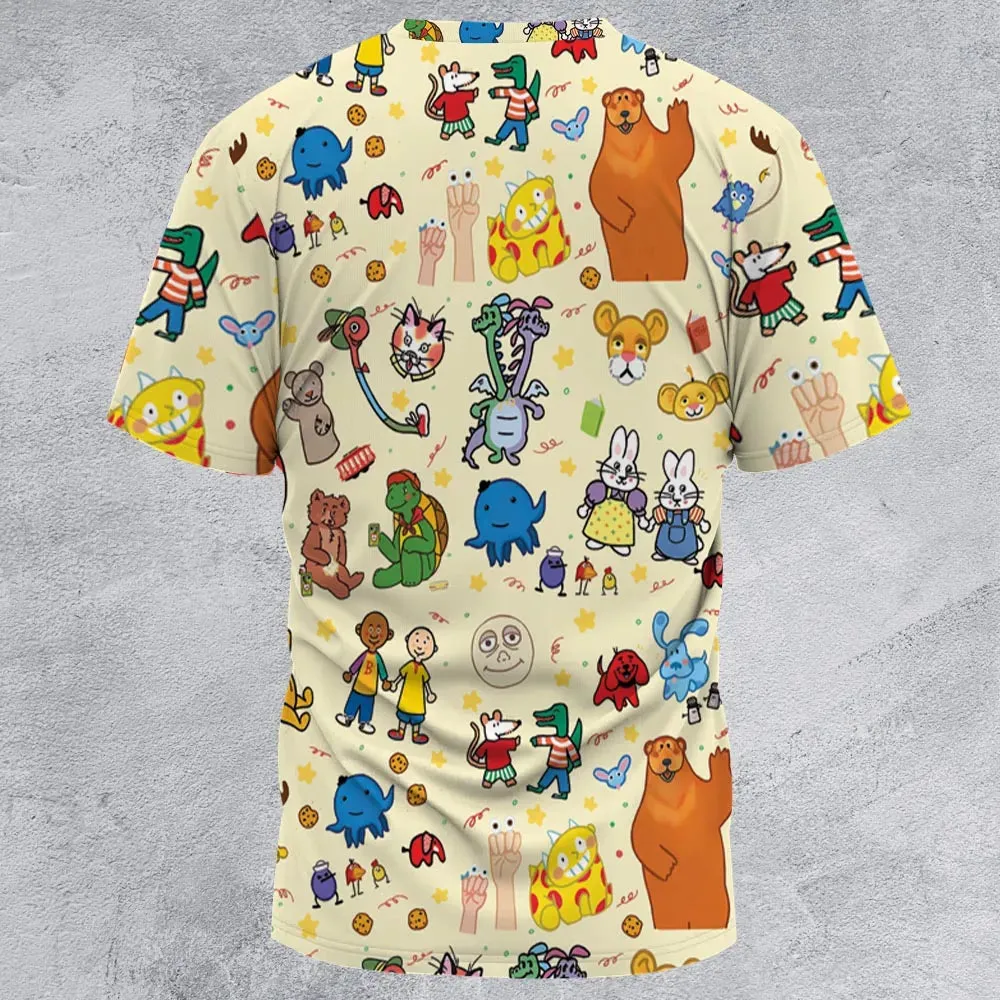 Nostalgia Train All-Over Print Unisex T-Shirt - 2