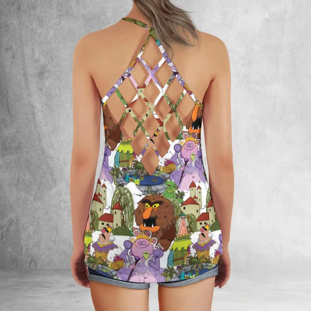The Frog Prince Tales from Muppetland Criss Cross Tank Top - 3