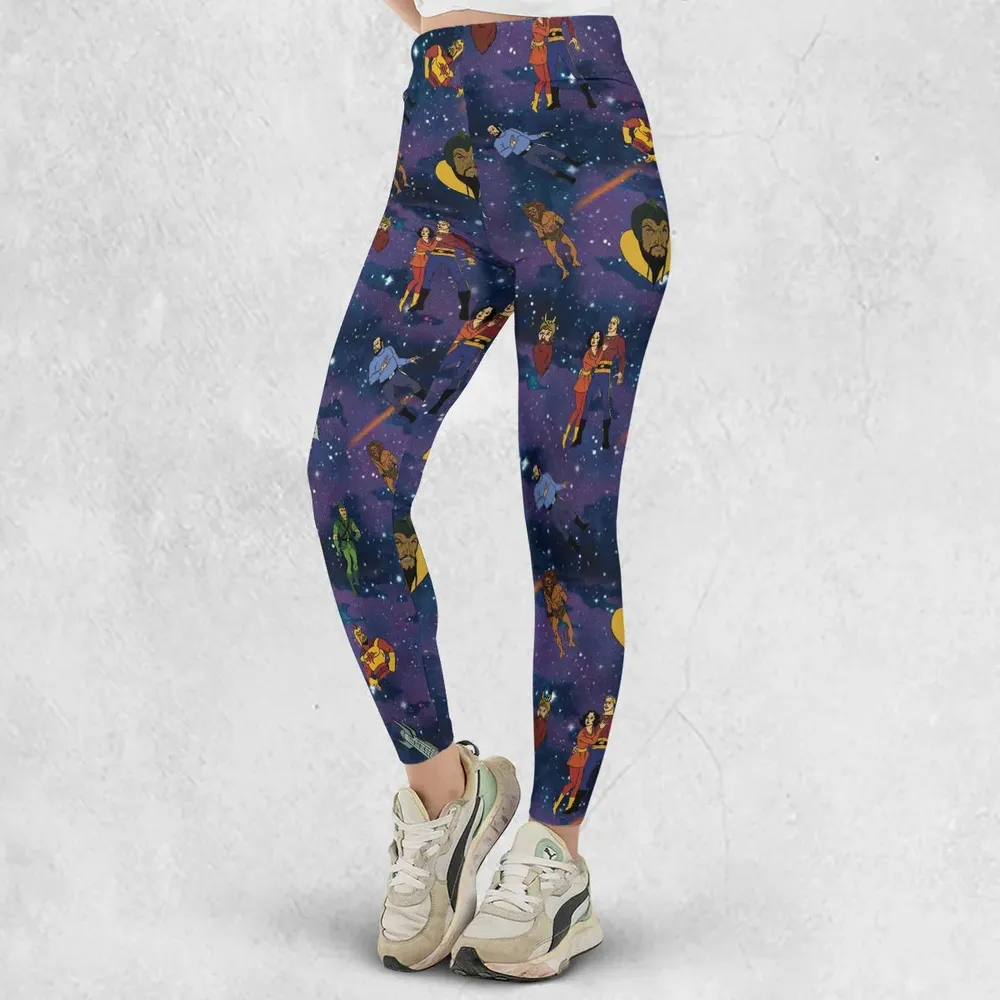 Flash Gordon Cartoon Characters Legging - 2