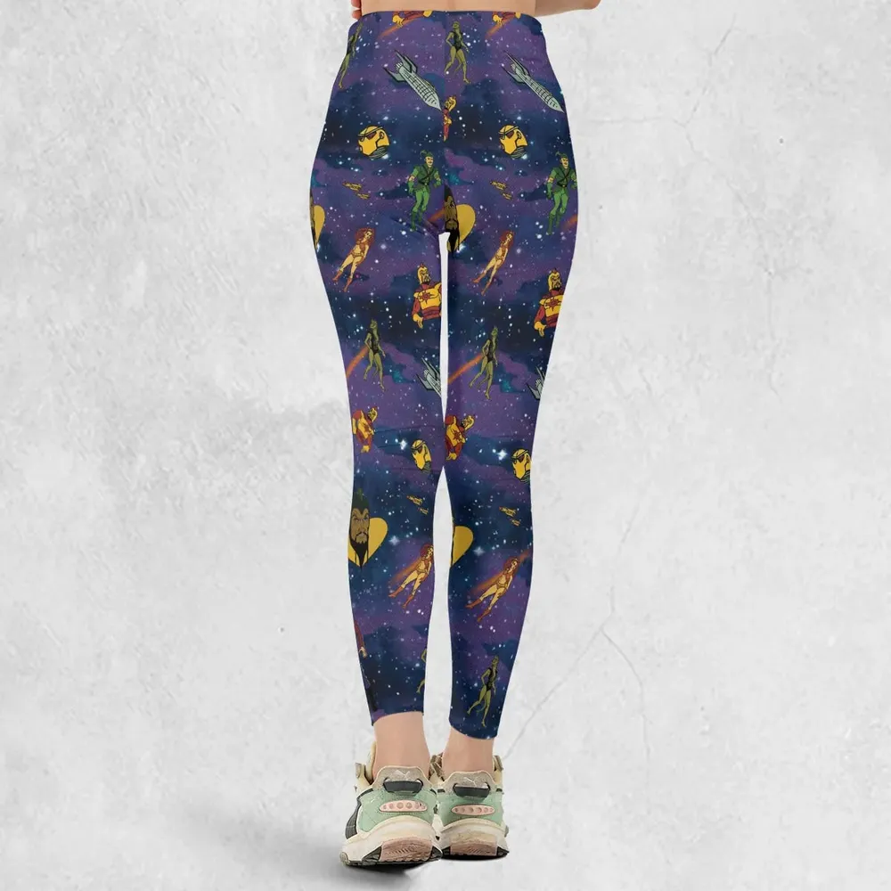 Flash Gordon Cartoon Characters Legging - 3