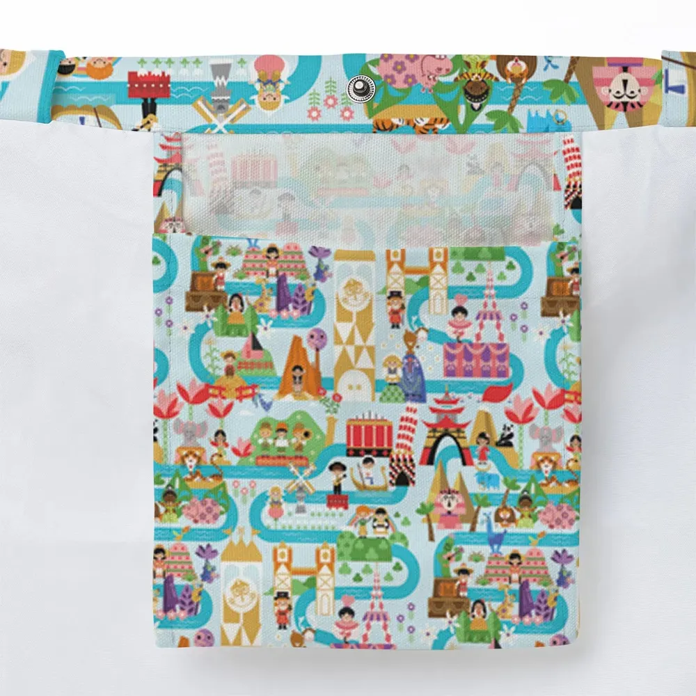 It's Small World Map Large Tote Bag - 3