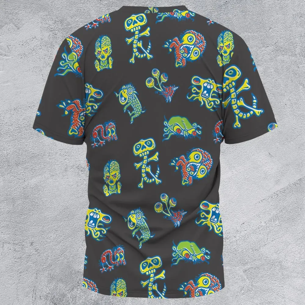 How To Use Monster Tatoos All-Over Print Unisex T-Shirt - 2