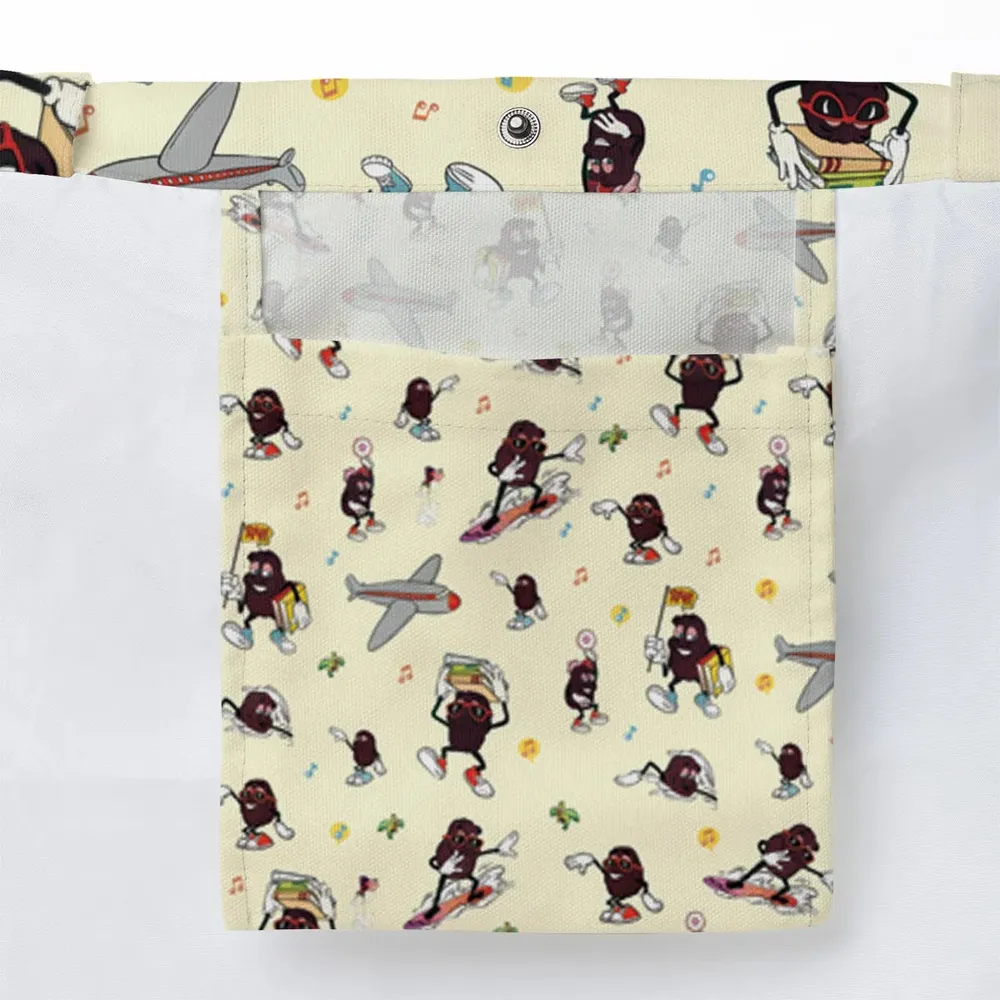 Hardee's california Raisins Mascots Large Tote Bag - 3