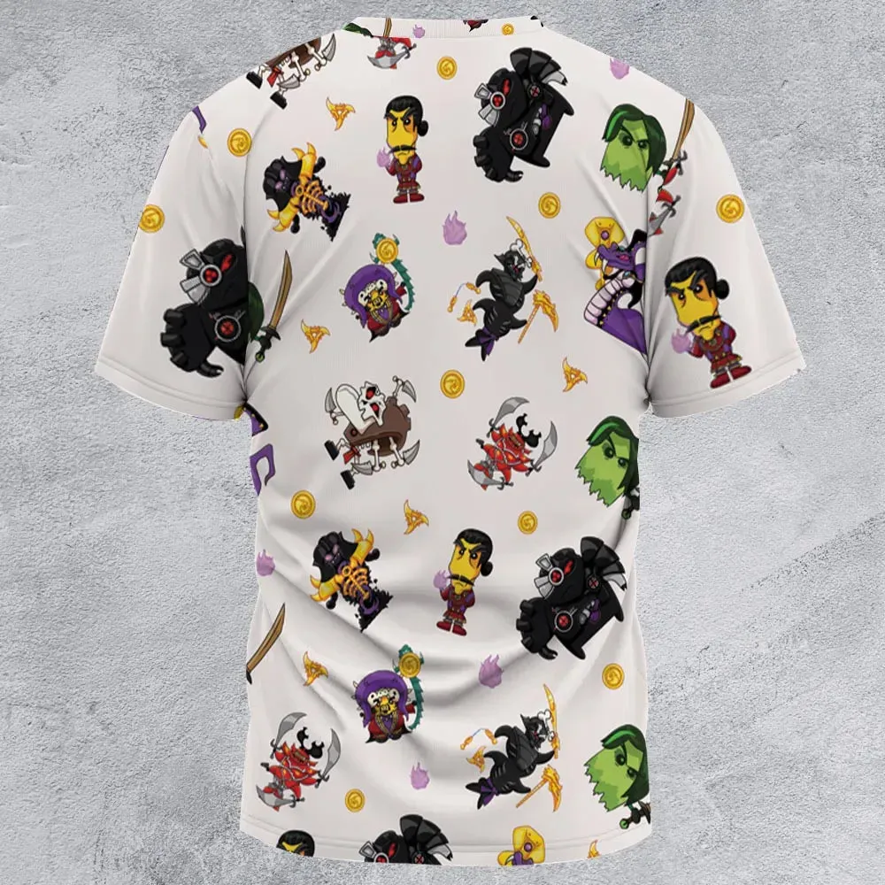 Ninjago Villains All-Over Print Unisex T-Shirt - 2