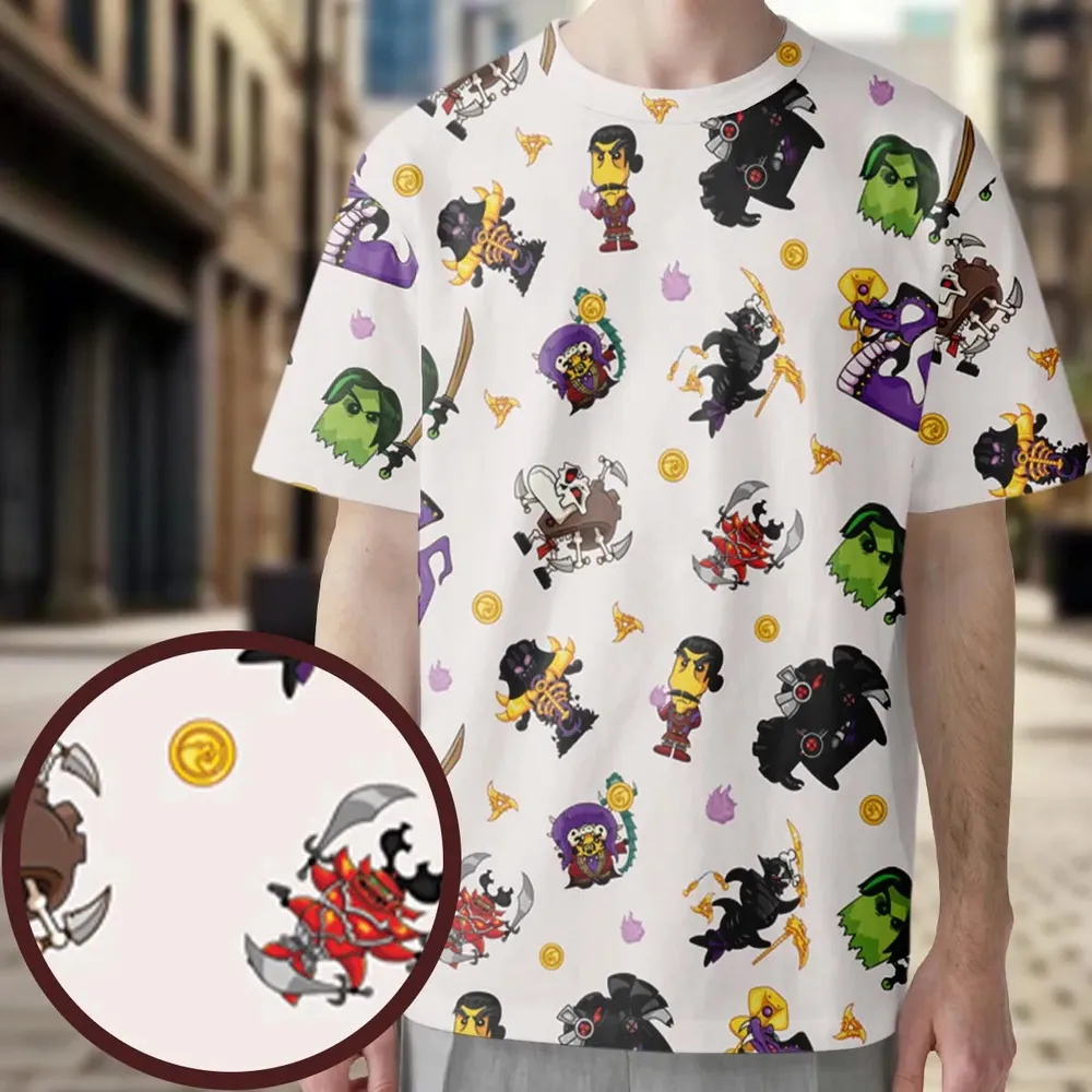 Ninjago Villains All-Over Print Unisex T-Shirt - 3