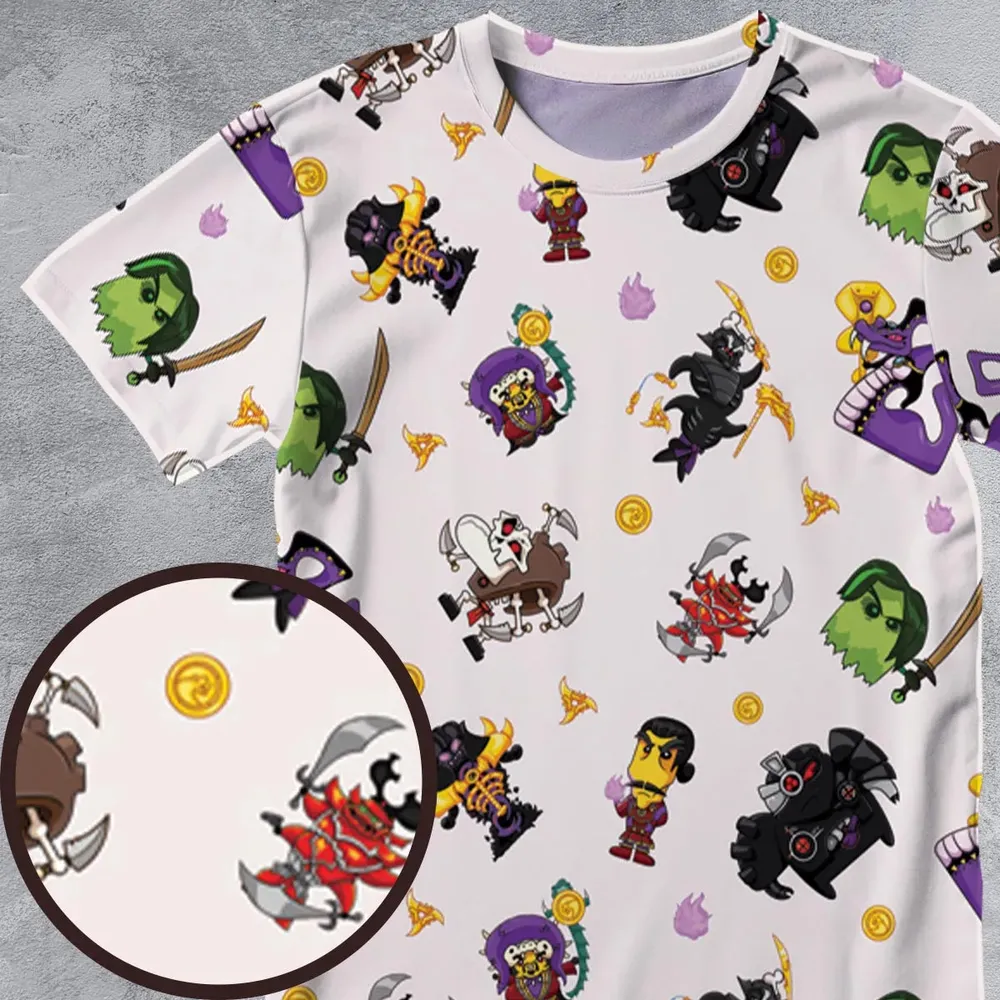 Ninjago Villains All-Over Print Unisex T-Shirt - 4