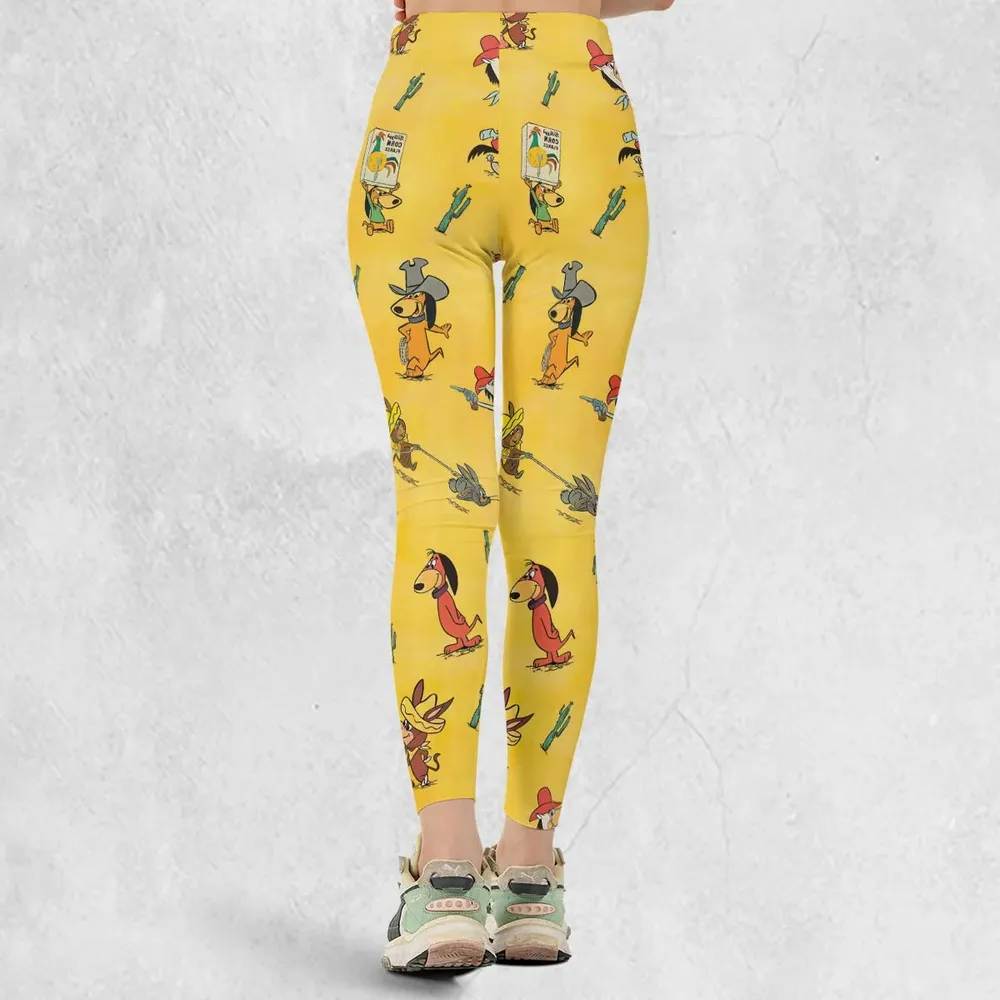 The Quick Draw McGraw Show Characters Legging - 3