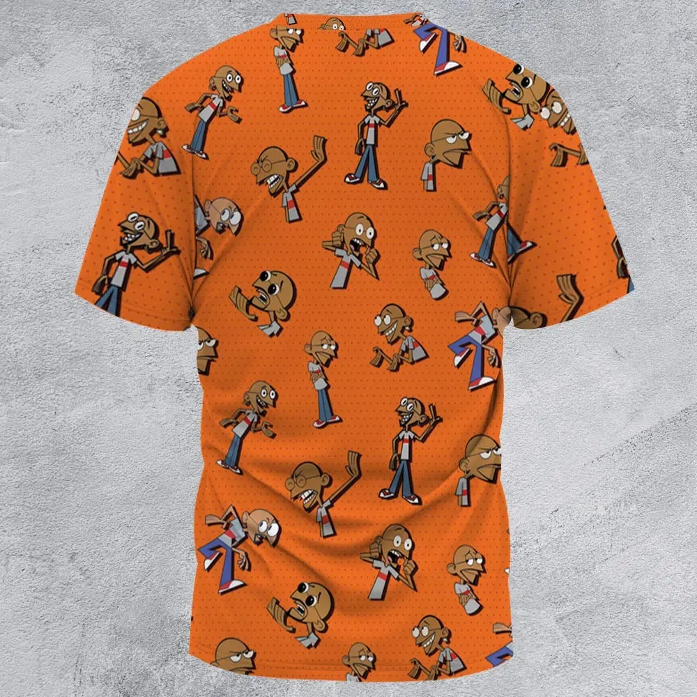 Gandhi On Repeat Clone High All-Over Print Unisex T-Shirt - 2