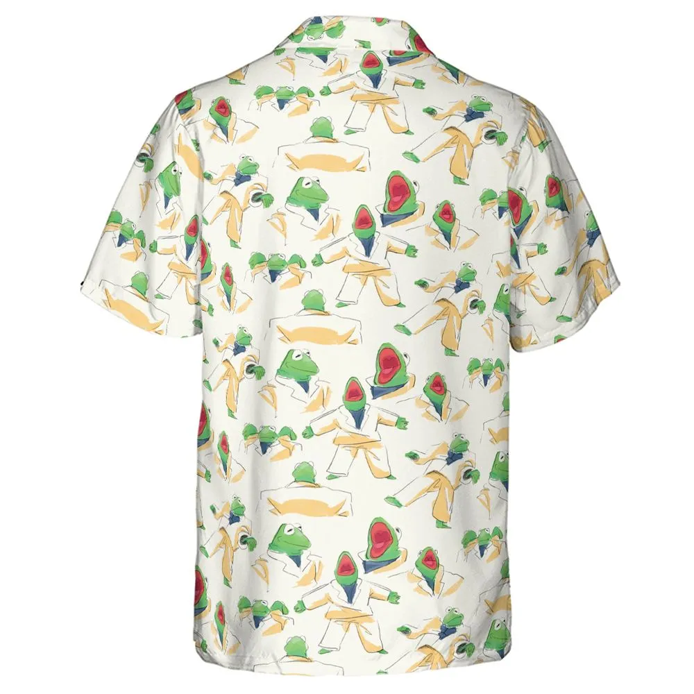Kermit wearing big suit -  - 3