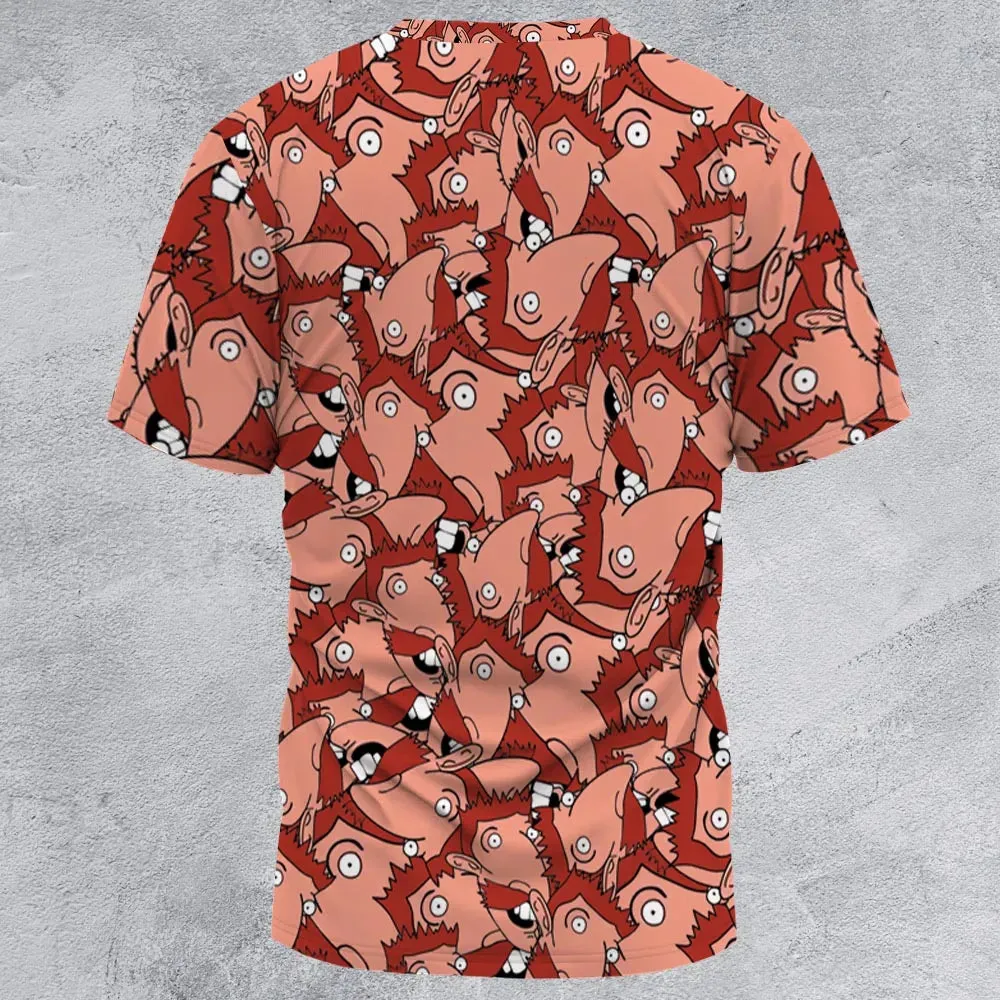 Smashing Threads Nigel Thornberry All-Over Print Unisex T-Shirt - 2