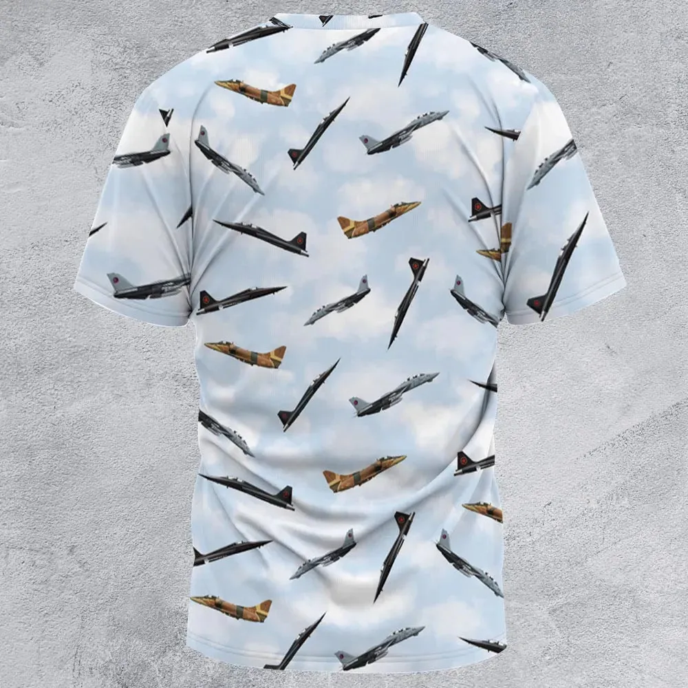 Top Gun Aircraft All-Over Print Unisex T-Shirt - 2