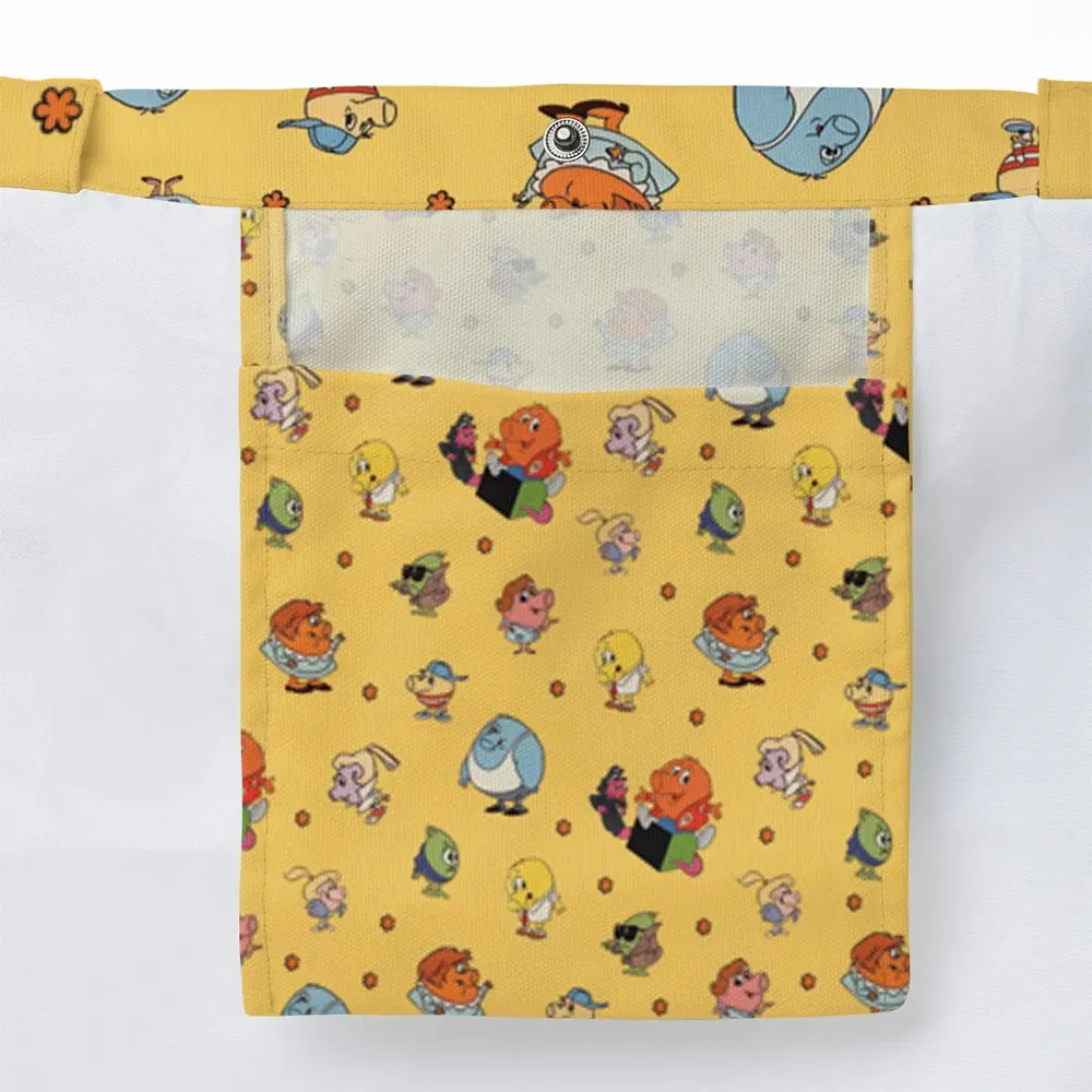 80s Arcade Game Qbert Large Tote Bag - 3