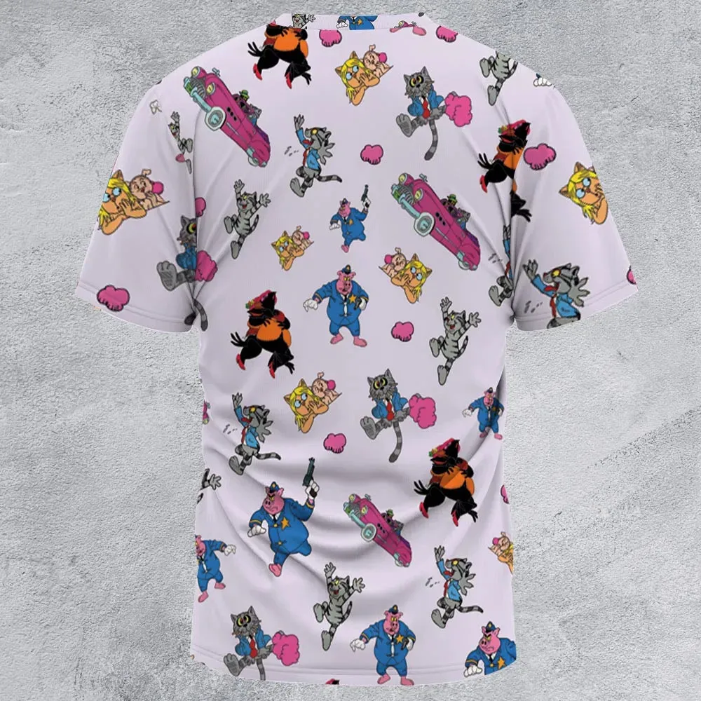 Fritz The Cat Characters All-Over Print Unisex T-Shirt - 2