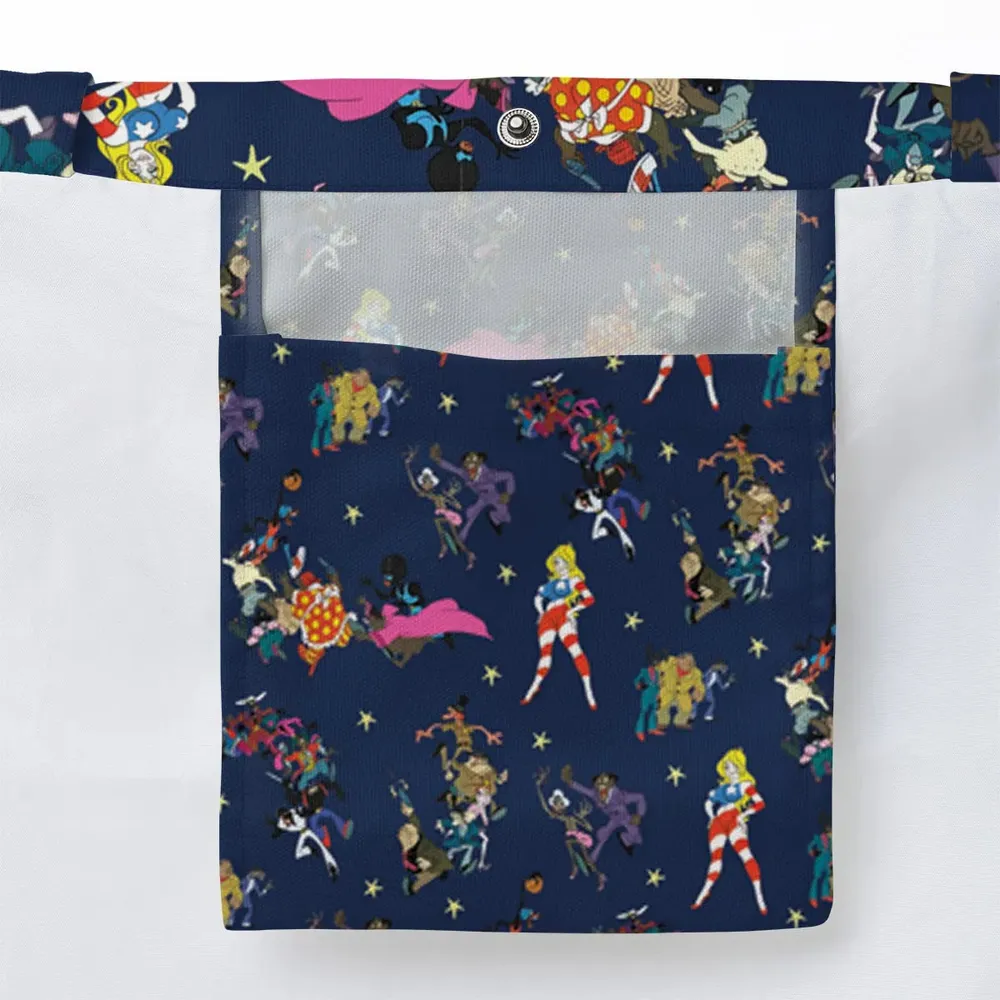 Coonskin Characters Ralph Baskin Large Tote Bag - 3