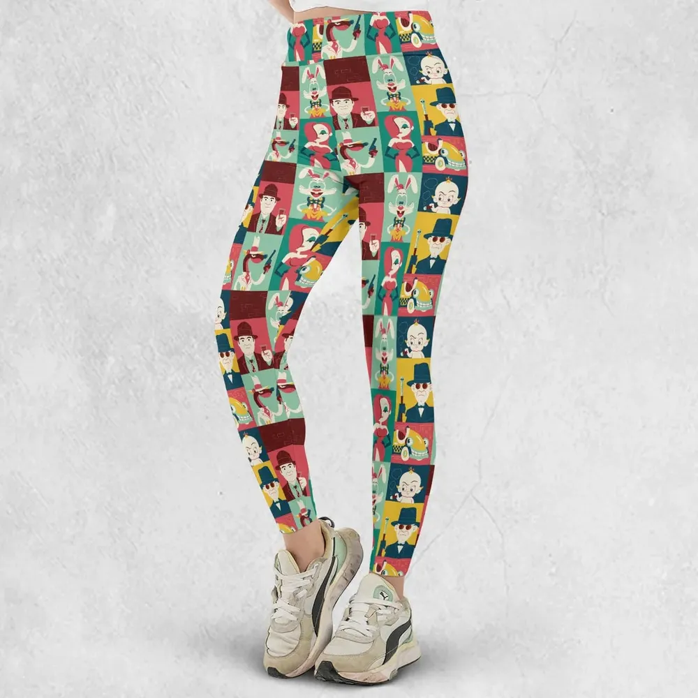 Toontown Threads Who Framed Roger Rabbit Legging - 2