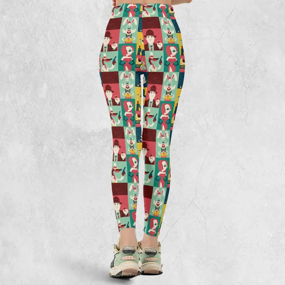 Toontown Threads Who Framed Roger Rabbit Legging - 3