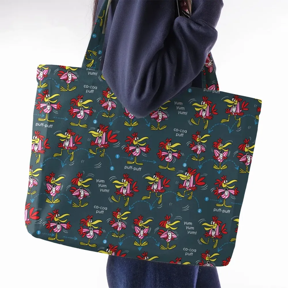 Do The Cuckoo Bird Stomp Large Tote Bag - 2