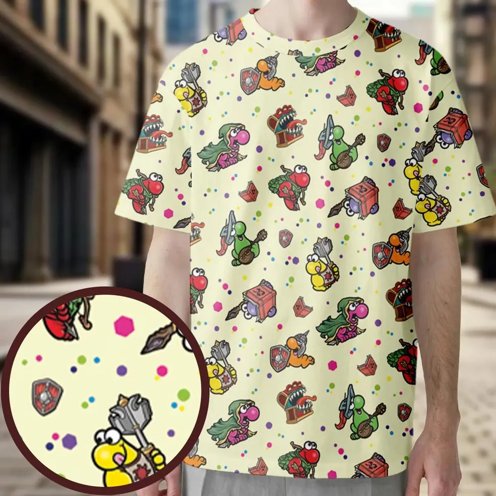 Nerd Candy DnD All-Over Print Unisex T-Shirt - 3