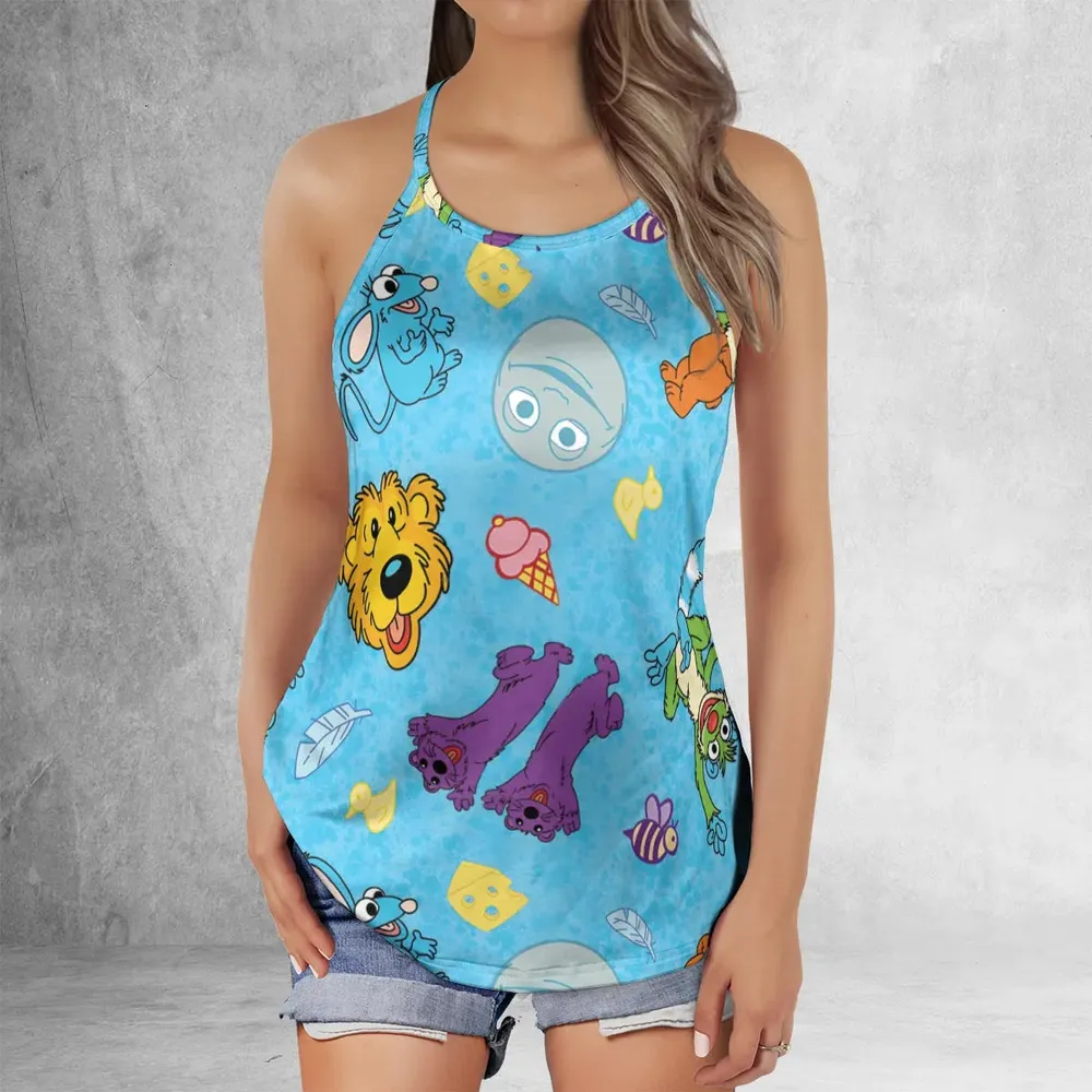 Bear in the Big Blue House Criss Cross Tank Top - 2