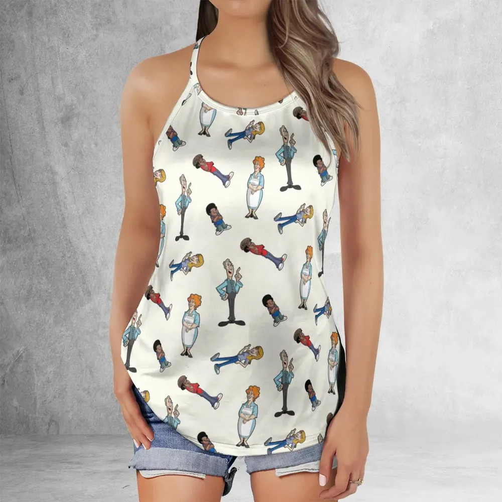 Different Strokes Drip Criss Cross Tank Top - 2