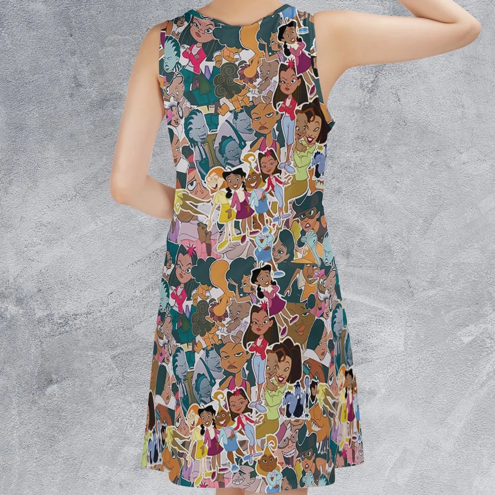 Sleeveless Dress - E3Y3D384 -  - 2