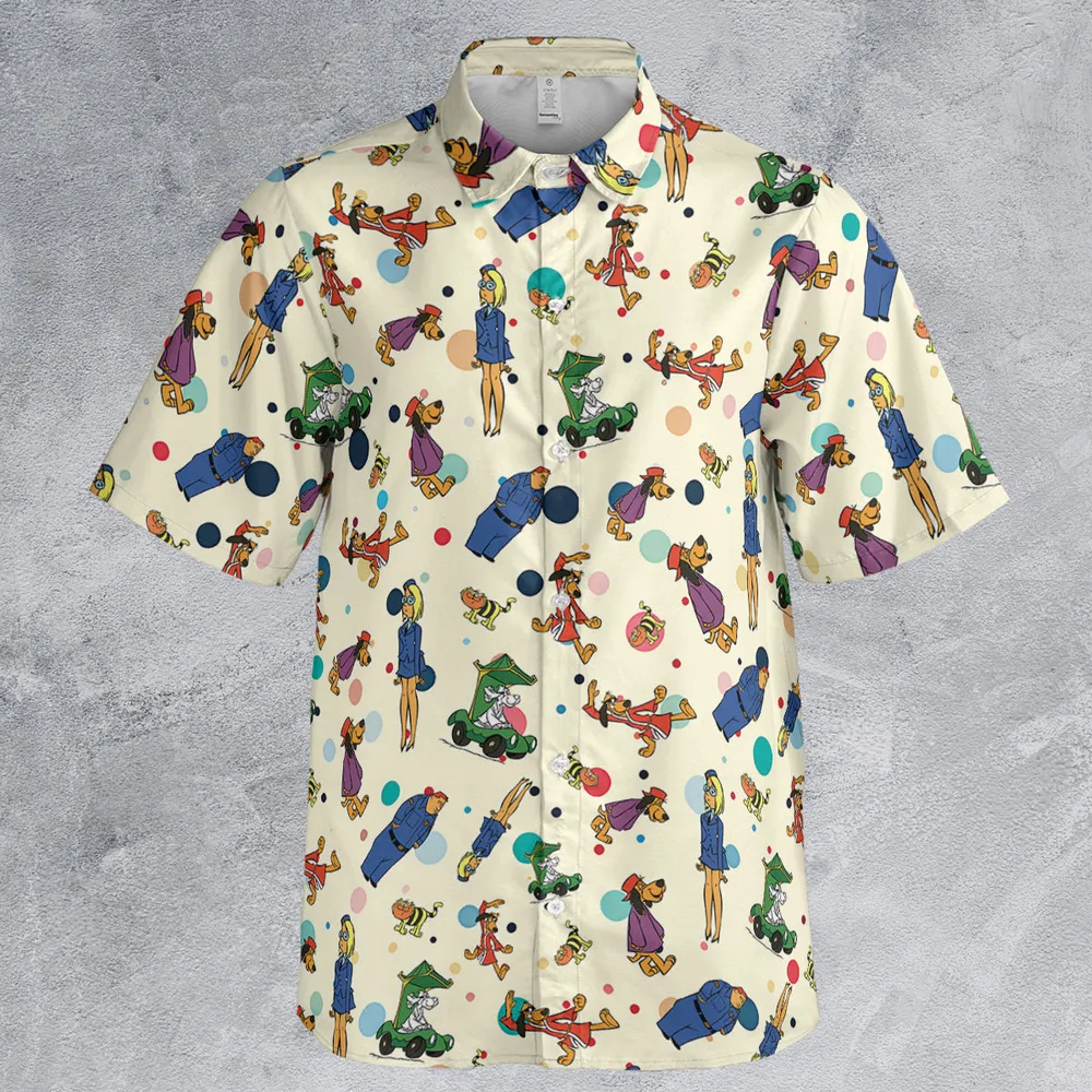 Nostalgia Wear Hong Kong Phooey Button Down Shirt - 3
