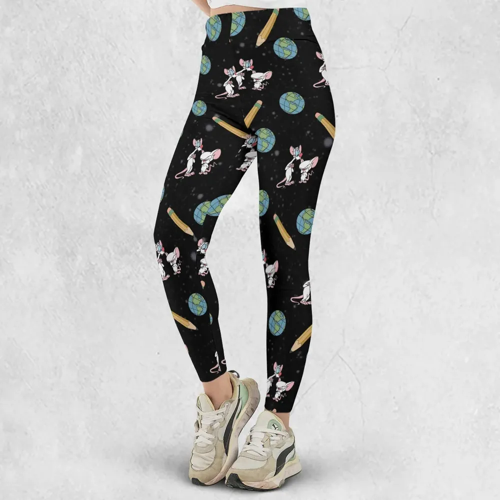 Geek Drip Pinky and The Brain Legging - 2