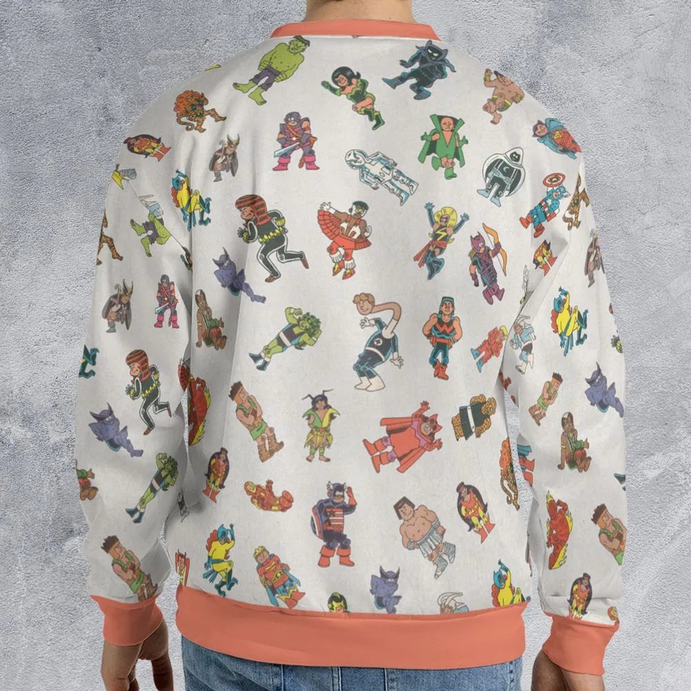 All-over Print Sweatshirt - 7NBQH35E -  - 2