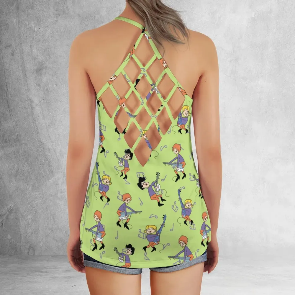 Retro Drip The Impossibles Criss Cross Tank Top - 3