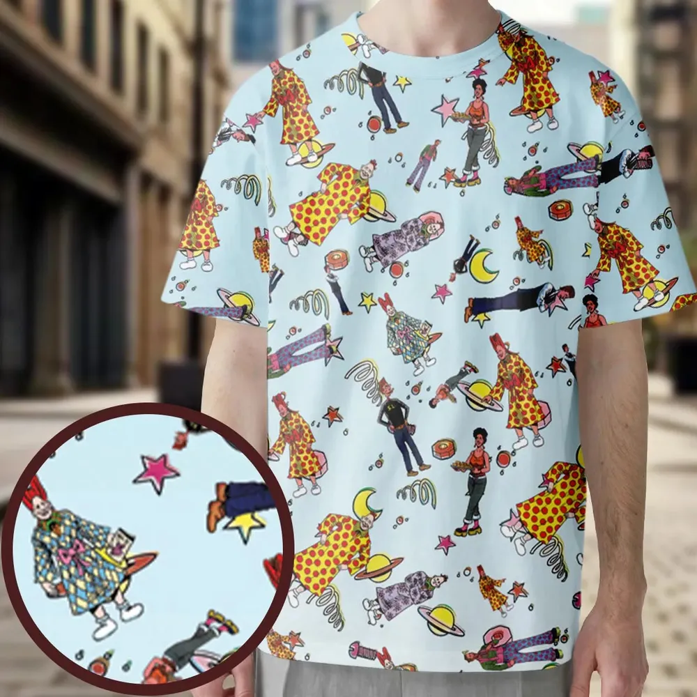 Zippy The Pinhead Characters All-Over Print Unisex T-Shirt - 3