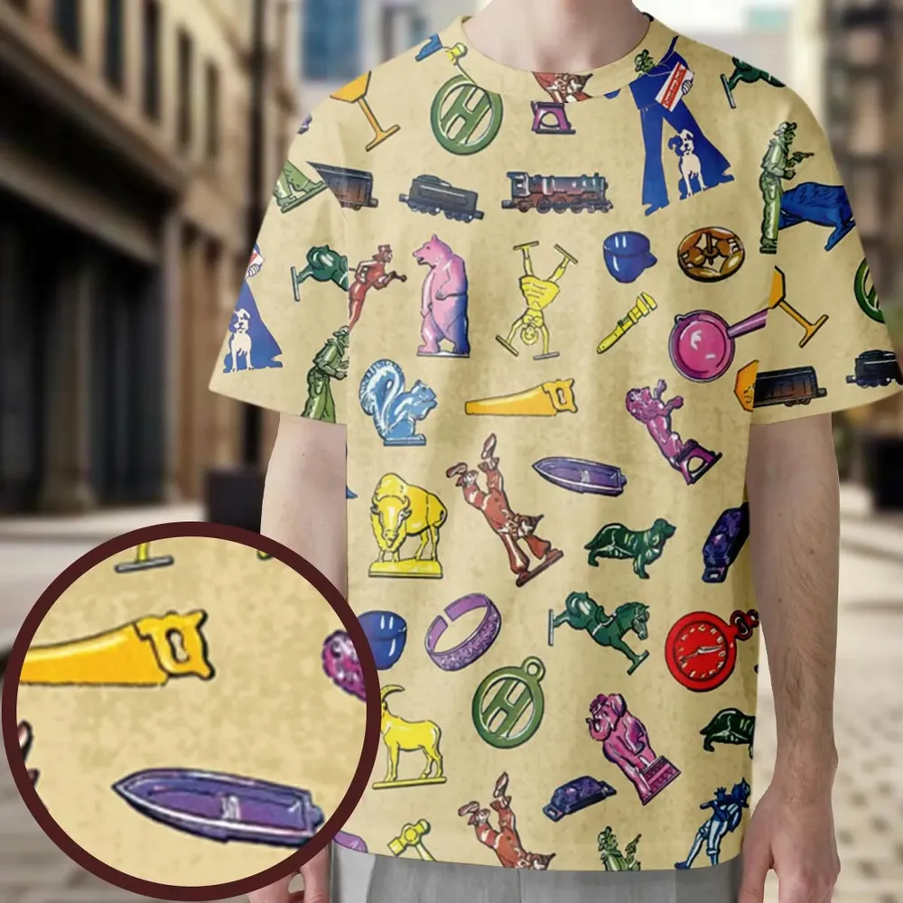 60s Cracker Jack Prizes All-Over Print Unisex T-Shirt - 3