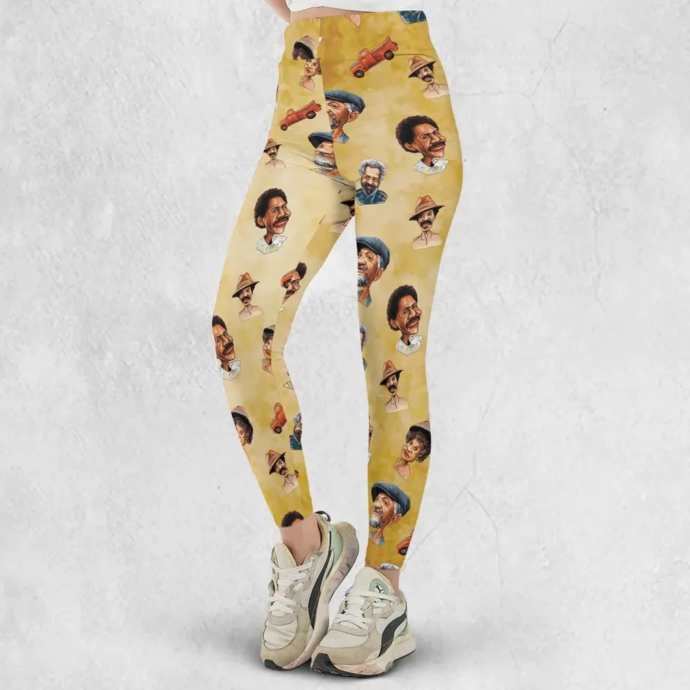 Sanford and Son Characters Legging - 2