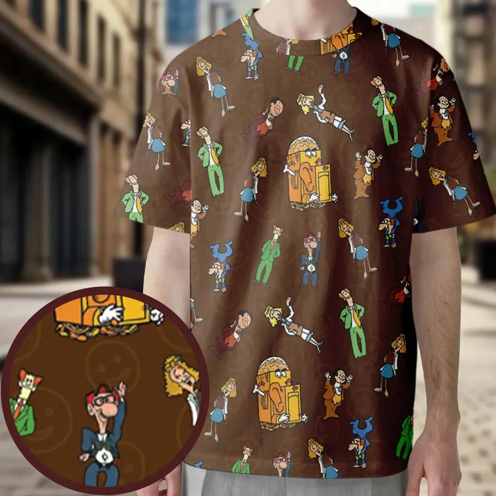Grins and Smiles And Giggles And Laugh All-Over Print Unisex T-Shirt - 3