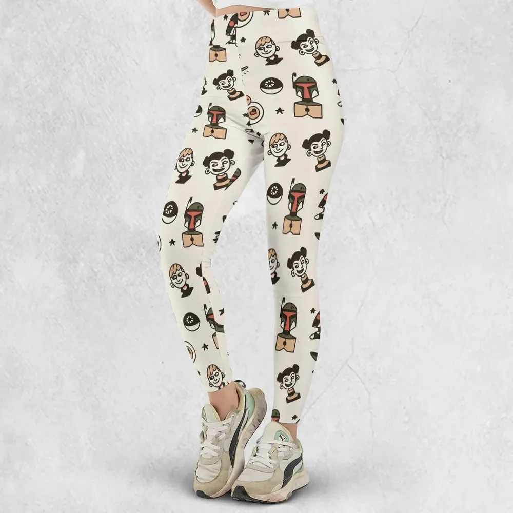 Retro Galaxy Star Wars Legging - 2